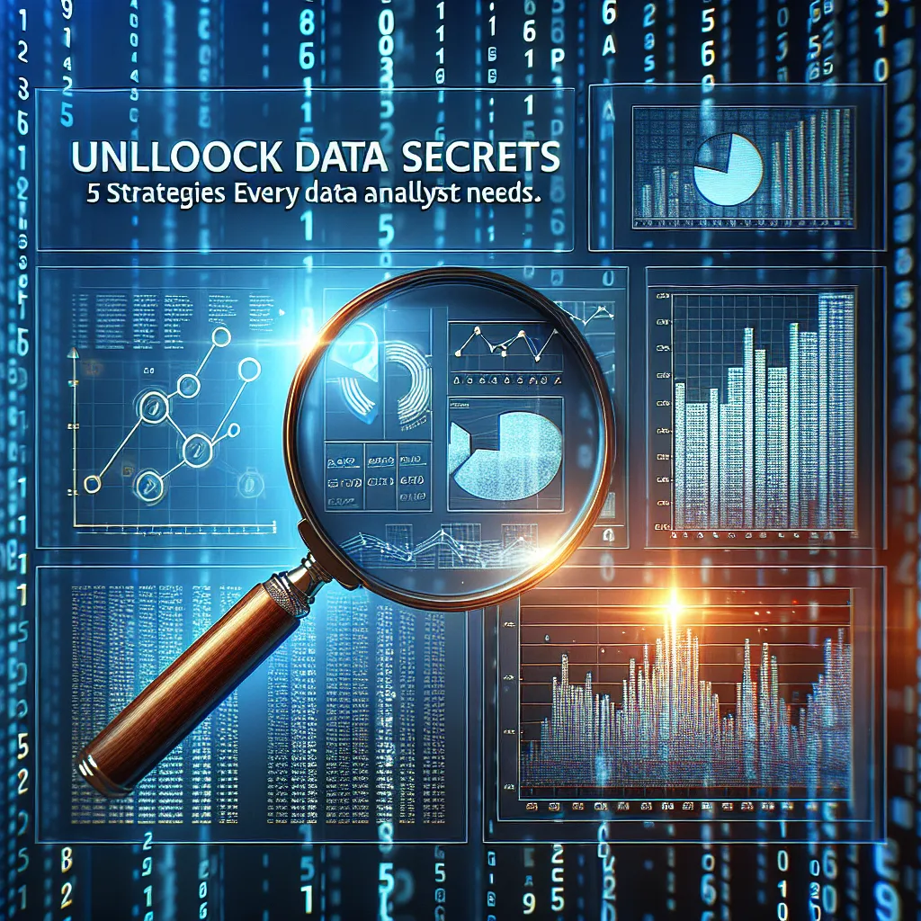 Unlock Data Secrets 5 Strategies Every Data Analyst Needs