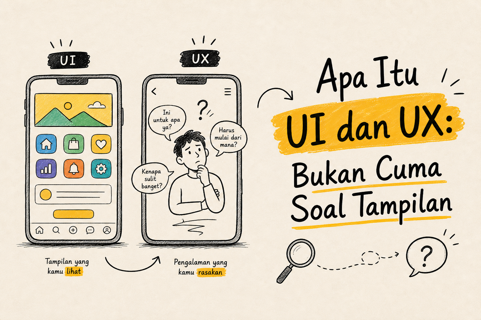 Apa Itu UI dan UX: Bukan Cuma Soal Tampilan