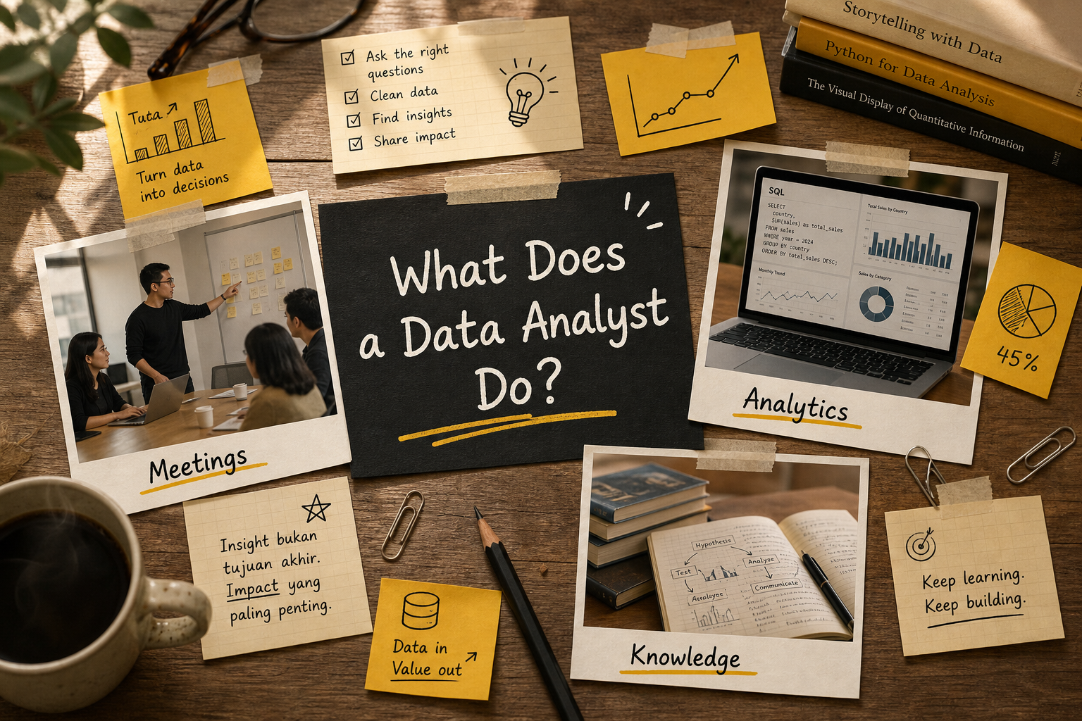 What Does a Data Analyst Do? 3 Tipe Kerjaan Selama 9 Tahun di Role ini
